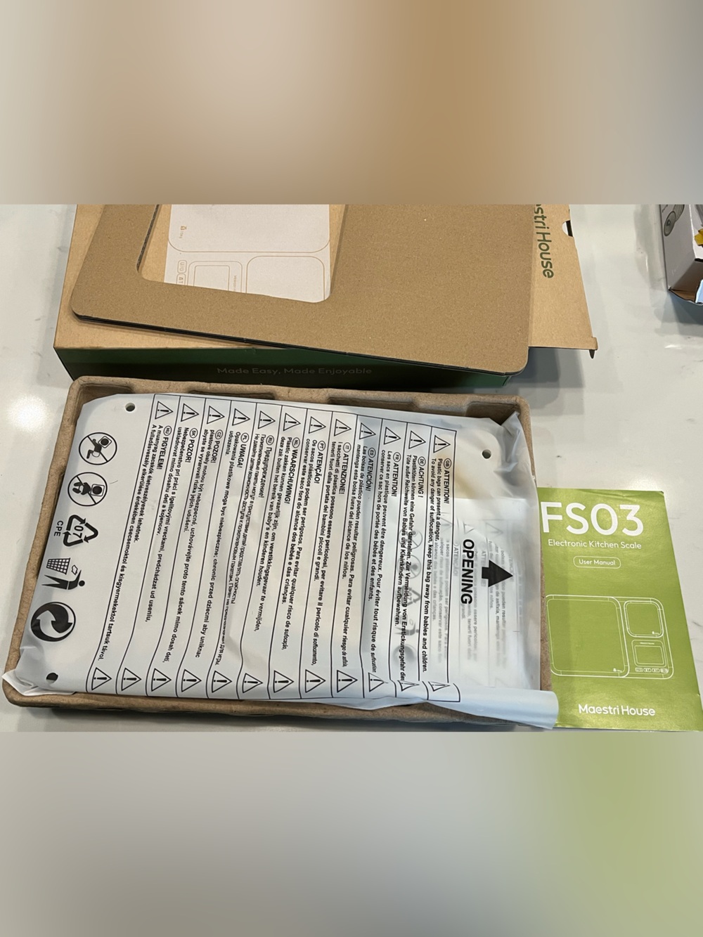 FS03 Digital Kitchen Scale (NIB) - Picture 4 of 15